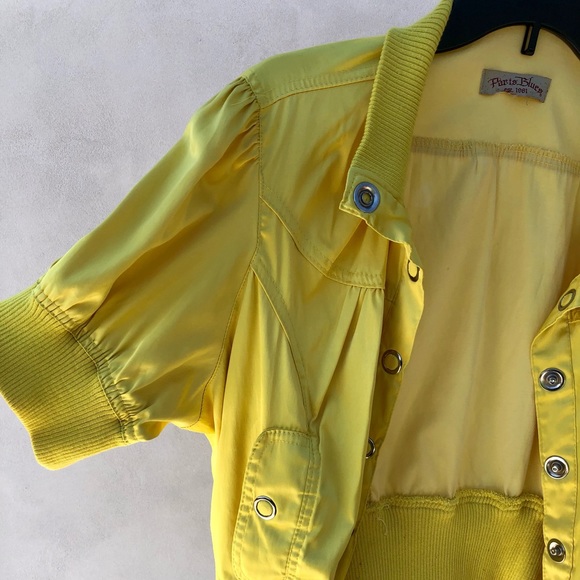 80s look Yellow Jacket - Picture 3 of 4